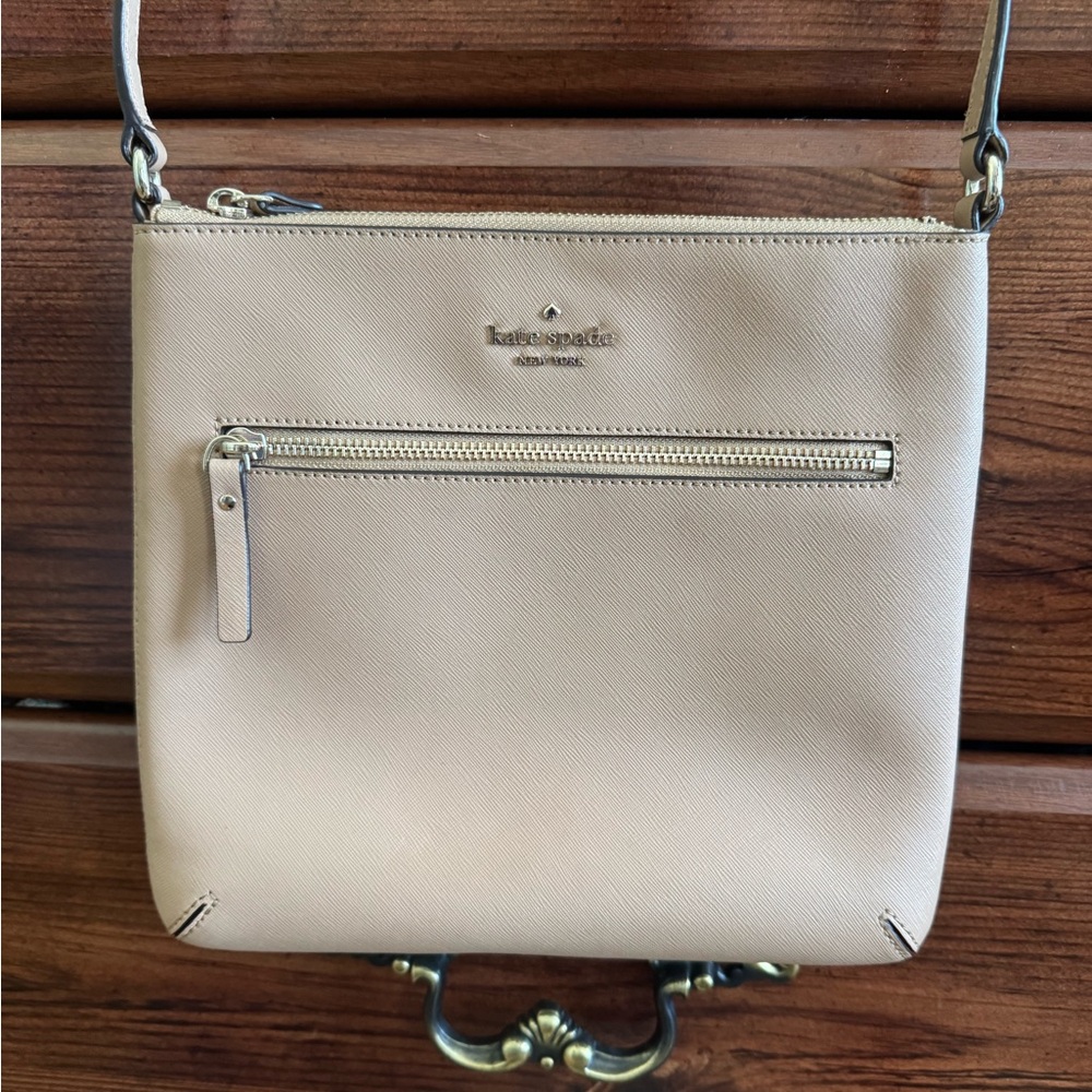 Kate Spade Beige Crossbody Bag